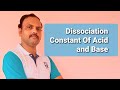 Acid-Base Dissociation Concepts