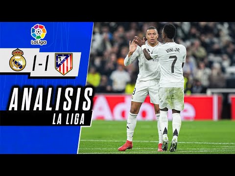 REAL MADRID vs ATLETICO MADRID 1-1 | JULIAN ALVAREZ Y MBAPPE DECIDEN EL EMPATE | LA LIGA | ANALISIS