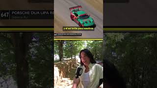 ¡DUA LIPA AMA LA VELOCIDAD! 😍🔥 Aparación estelar en el Festival de Goodwood