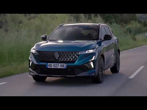 New Renault Austral Esprit Alpine in Ultramarine Blue Driving Video