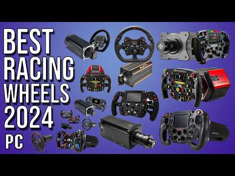 TOP 5 BEST MOST ADVANCED SIM RACING WHEEL 2024 for PC - BEST DIRECT DRIVE RACING WHEEL (2024)