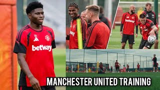 🚨 CARLOS BALEBA IS BACK! HUGE MAN UNITED BOOST AT CARRINGTON! 🔥