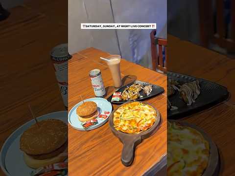 Mumbai's Most Famous Cafe 😋 🤩 In Nallasopara || Live Music Concert || #cafe #food #shorts #livemusic