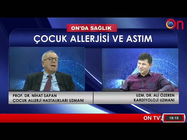 Çocuk Allerji Hastalıkları Uzmanı Prof. Dr. Nihat Sapan, On TV'de Uzm. Dr. Ali Özeren'in konuğu oluyor...
.
"Sayfa içeriği sadece bilgilendirme amaçlıdır tanı ve tedavi için mutlaka doktorunuza başvurunuz " 
https://www.bursakardiyoloji.com.tr
Kardiyoloji Yrd.Doç.Dr. Ali Özeren
Randevu Bilgi ☎️ :  05327885766
Aklınıza takılan soruları yorum kısmına yazarak yada Dm yoluyla benimle iletişime geçebilirsiniz. .