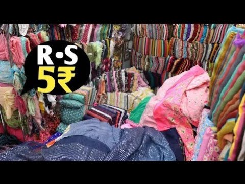 आज तक की सबसे बड़ी SALE | CUT PIECE FABRIC WHOLESALE MARKET SURAT | COTTON CUT PIECE CLOTHES MARKET