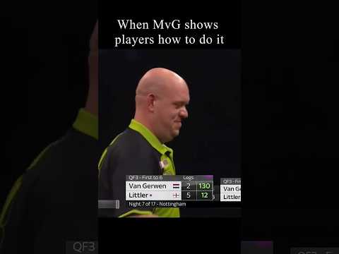 When MvG shows players how to do it