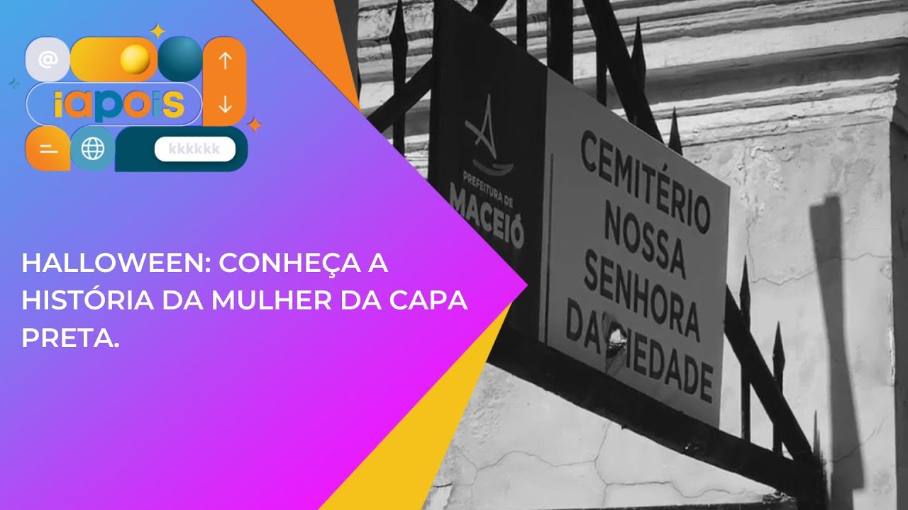 Halloween: Conhe&ccedil;a a hist&oacute;ria da mulher da capa preta.