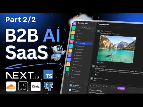 Create a B2B AI SaaS with Next.js, React, Arcjet, Kinde, oRPC, Prisma, Tailwind (Part 2/2)