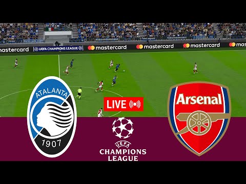 [LIVE] Atalanta vs Arsenal. UEFA Champions League 24/25 Full Match - VideoGame Simulation