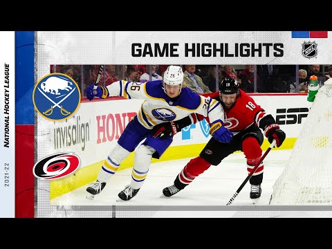 Sabres @ Hurricanes 4/7 | NHL Highlights 2022