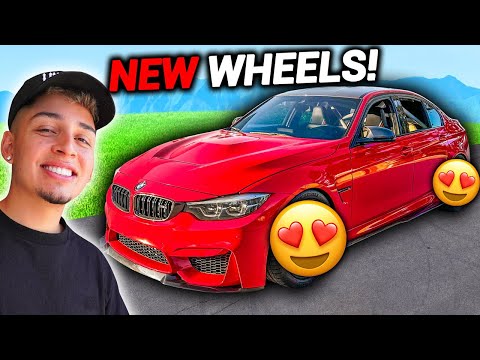 NEW WHEELS FOR MY BMW M3 CS!!! *Reveal*