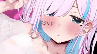 【ASMR】お休み前のゆっくりお耳のオイルマッサージとタッピング⯎吐息耳ふー。睡眠導入。OilEarMassage.Tapping.EarB