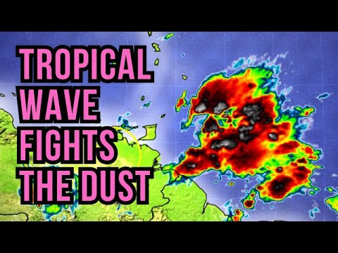 Tropical Wave fights the Dust and the Heat…