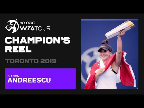 Bianca Andreescu's BEST points from her memorable 2019 Toronto title run! 🍁