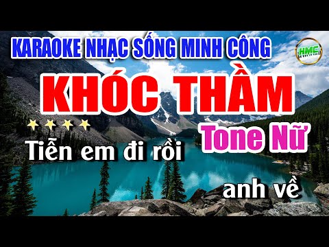 Karaoke Nhạc Sống Tone Nữ Dễ Hát | Chọn Lọc Nhạc Trữ Tình BOLERO – KHÓC THẦM