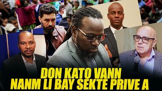 Sèl Jovenel kite ka fè Don Kato Depale konsa..pa Gen repo pou mache yo /Fouco