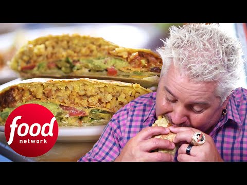 Guy Fieri Is Surprised By How Remarkable This Vegan Sandwich Is | Diners, Drive-Ins & Dives