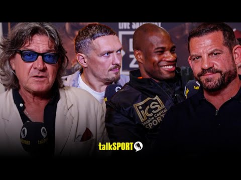 “First time Usyk is rattled!” talkSPORT Boxing & Frank Warren REACT to Usyk vs Dubois 2 mind games
