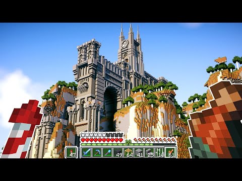 ULTIMATE Minecraft Base | The Fortified Cathedral [Minecraft Survival Timelapse]