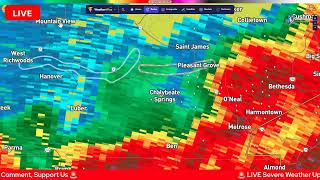 PDS TORNADO WARNING LIVE COVERAGE!