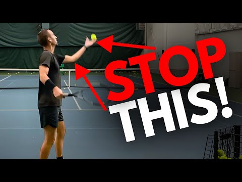 Why your serve toss SUCKS (fix it today)