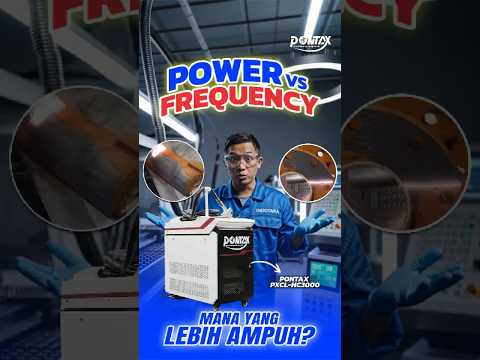 PAHAM POWER & FREQUENCY, LASER CLEANING MAKIN MANTAP!