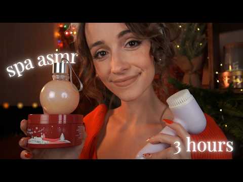 ASMR for 3 HOURS | Spa Roleplay Compilation ✨  {pampering, personal attention, whispers}