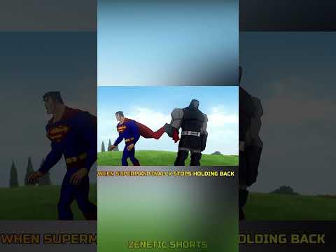 Superman STOPS holding back | #shorts #dc #superman #dcuniverse #viral #foryou #foryoupage #viral |