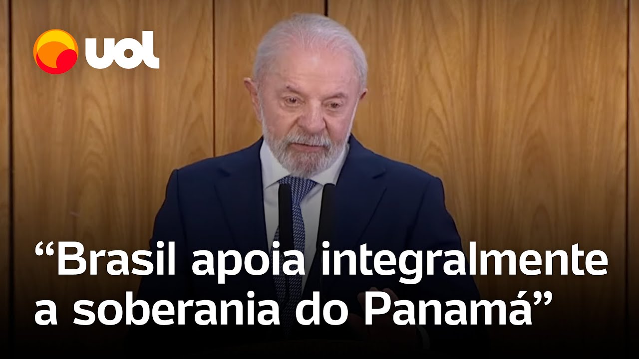 Lula defende soberania do Canal do Panamá ameaçada por Donald Trump Apoiamos integralmente