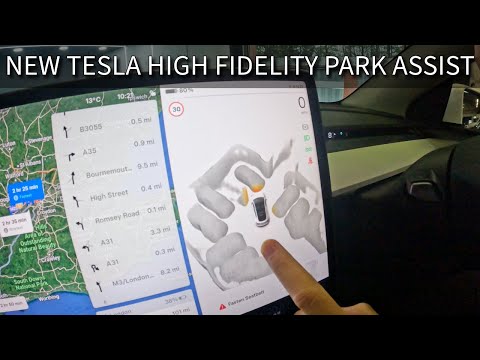 LATEST Tesla Parking Vision improved BUT Autopilot can get taken away. Holiday Software Update lands