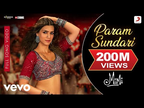 Param Sundari - Full Song Video|Mimi|Kriti, Pankaj T.|@A. R. Rahman|Shreya|Amitabh