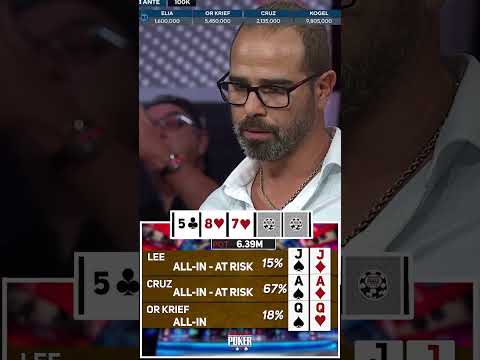 New Video from PokerGO: Aces vs Queens and Jacks! INSANE Poker Hand!