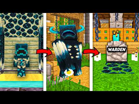 ŻYCIE WARDENA W MINECRAFT || OD NARODZIN DO ŚMIERCI?! GPLAY & LUMI