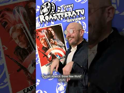 CAPTAIN AMERICA BRAVE NEW WORLD (2025) review by ROASTFERATU! #marvel #captainamerica  #review