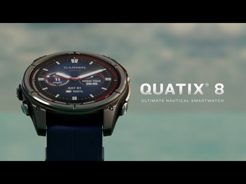 Garmin | quatix 8 | Vrhunska navtična pametna ura