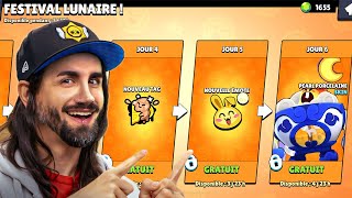 Les RÉCOMPENSES QUOTIDIENNES du FESTIVAL LUNAIRE arrivent BIENTÔT dans Brawl Stars