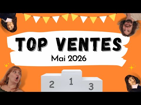 🏆 Top ventes - Mai 2026