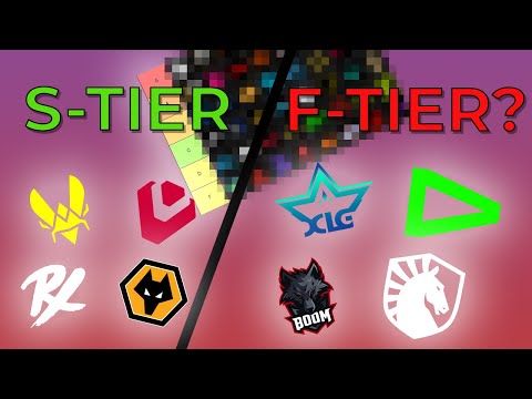 VCT 2025: THE COMPLETE TOO LATE TIER LIST