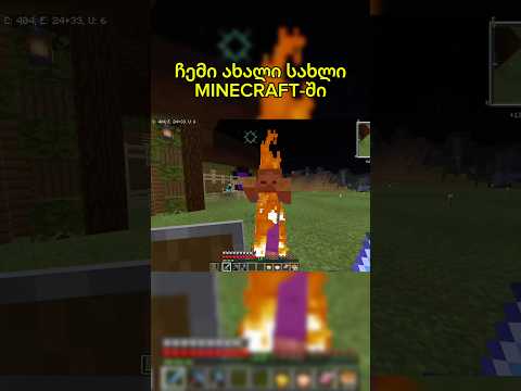 ჯერ ლაიქი მერე სახლის ნახვა😂🙌 #minecraft #gaming #foryou #მაინქრაფტი