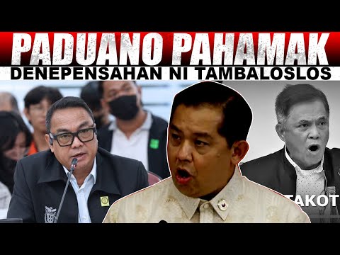 HALA! PADUANO PAHAMAK DAMAY MGA KSAMA SA QUADCOM DENEPENSAHAN NI TAMBALOSLOS BAHO BISTADO