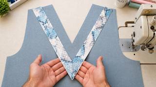 Sewing a V-Neck Is Now Easier and Simpler – A Beginner-Friendly Technique