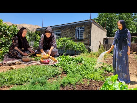 🏡VILLAGE LIFE IN IRAN: AMAZING COOKING IN THE VILLAGE WITH MEAT AND POTATOES