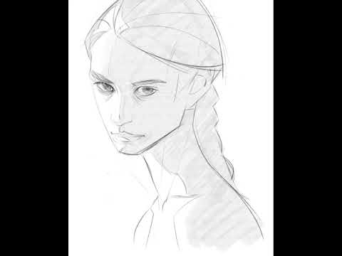 Portrait Sketch Timelapse