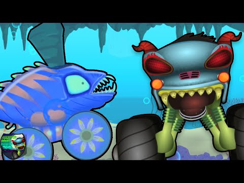 Underwater Chase + More Kindergarten Cartoon Show by Haunted House Monster Truck