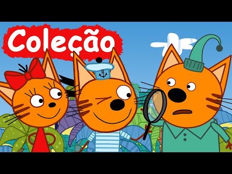 Kid-E-Cats em Portugues | Coleção dos episódios | Desenhos para crianças