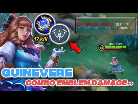 GUINEVERE X WAR CRY EMBLEM= Makin Kerasa Perih Combonya?? - Mobile Legends