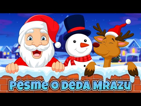 Pesme o Deda Mrazu 🎅 𝗘𝗰𝗶 𝗣𝗲𝗰𝗶 𝗣𝗲𝗰 kompilacija 🎄 MIX novogodišnjih pesama 🦌 Praznične pesmice 🎁 MIX