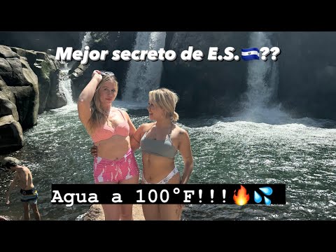 MEJOR SECRETO DE EL SALVADOR?!🇸🇻 Cascada de Agua Caliente HERMOSO!