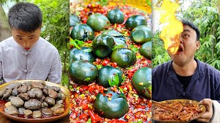 Eating the Weirdest Food! | Chinese food TikTok Funny Pranks | Songsong and Ermao