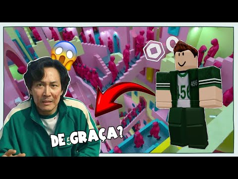 Como criar a roupa de round 6 no roblox de graça😱
